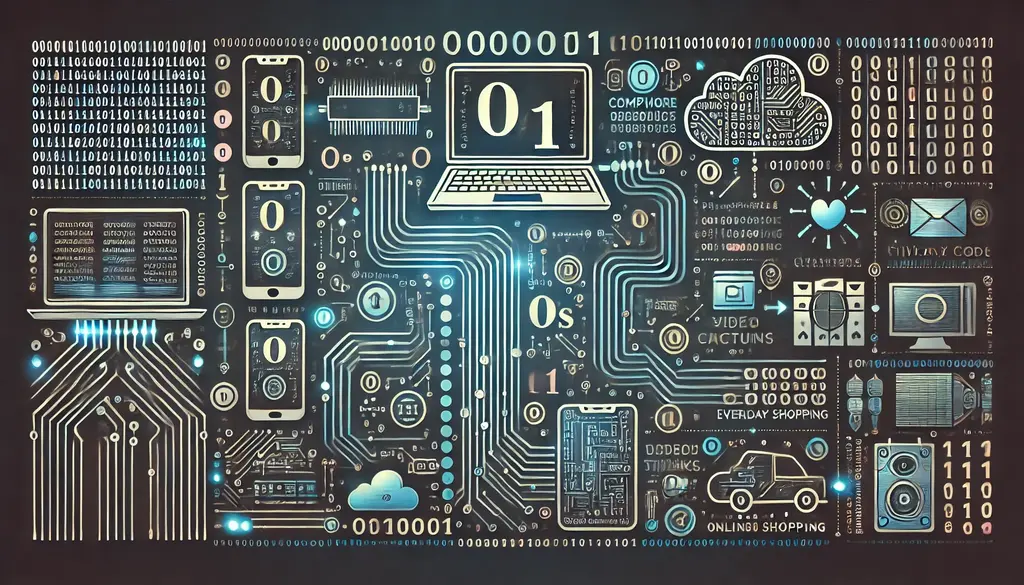 How Computers Use 0s and 1s in Everyday Tasks
