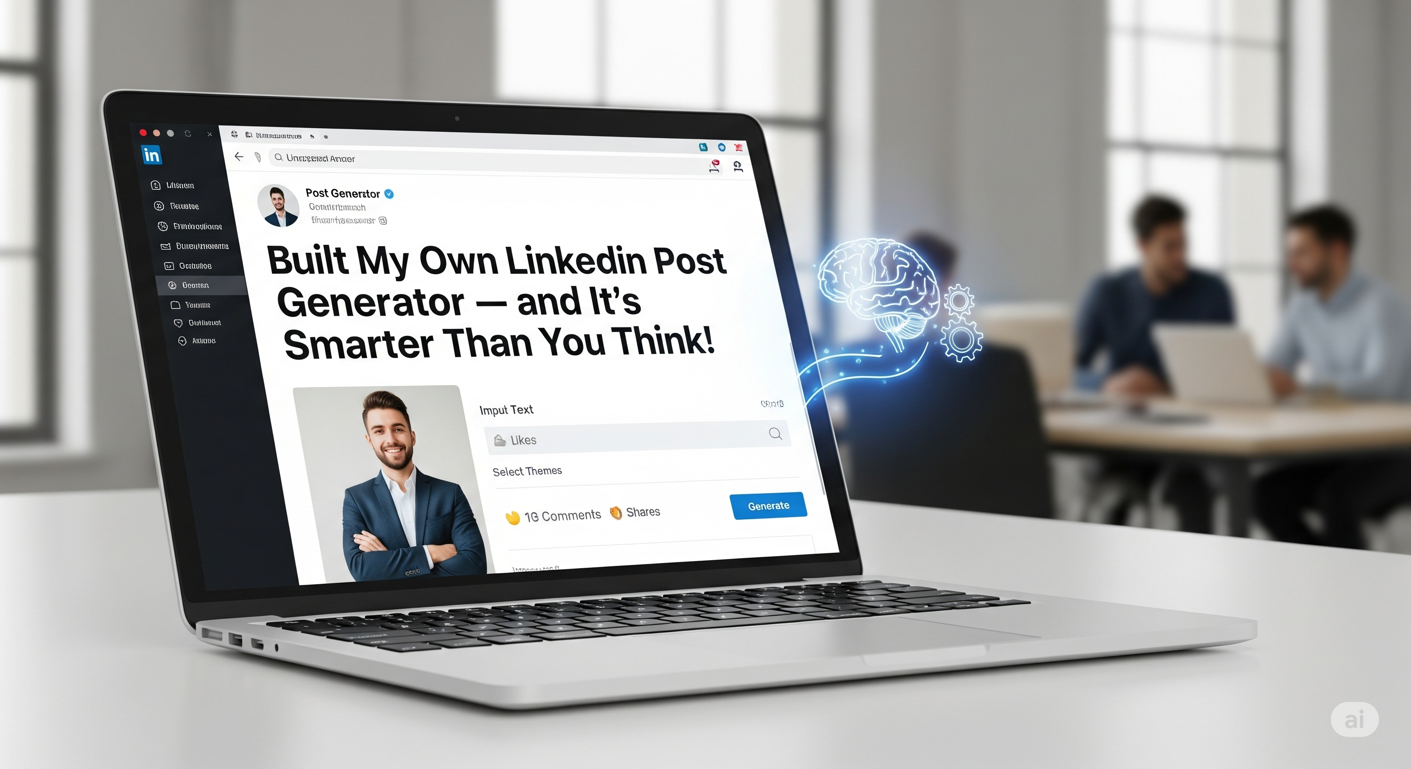 Built My Own AI Agent for Linkedin Post — and It’s Smarter Than You Think!